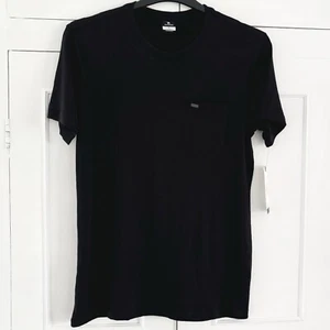 Rip Curl Plain Pocket T Shirt Size Small Mens Black New With Tags BNWT Tee Top - Picture 1 of 7