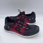 Reebok Z Pump Fusion Men's Size 9.5 Running Shoes M47885 Black/red Athletic