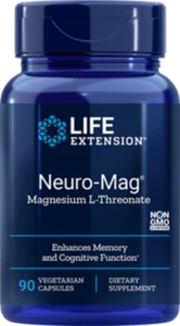 FIFTY BOTTLES MEGA SALE Life Extension Neuro-Mag magnesium 90 caps MAKE OFFER - Picture 1 of 2