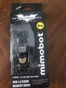 Mimobot 8GB USB FLash Drive Batman (The Dark Rises Edition) NEW, RARE - Picture 1 of 8
