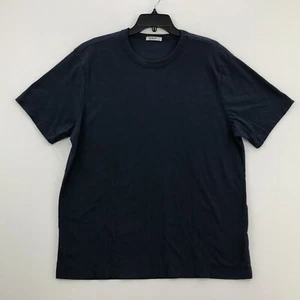 Buck Mason Shirt Mens Extra Large XL Blue Short Sleeve Crew Neck Tee Cotton Men - Picture 1 of 11
