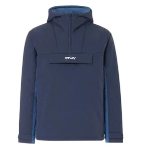OAKLEY Men's Color Block Anorak Jacket Fathom Size XL 412-568 - Picture 1 of 9