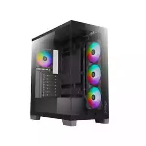 Gamer Gaming Tower Gehäuse AZZA Cove 570 Black 4x ARGB Lüfter USB 3.0 - NEU - Bild 1 von 9