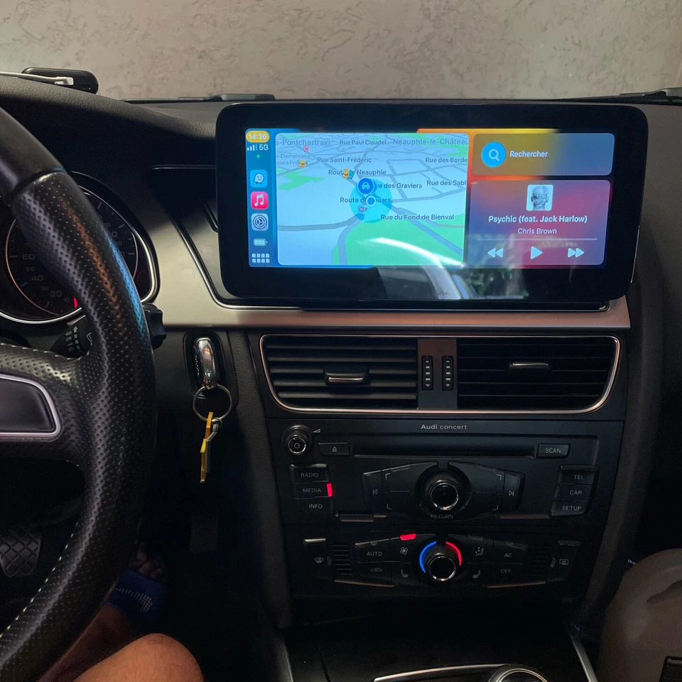 For AUDI A4 A5 2009-2016 Carplay Screen 12.3 GPS Navi Android 13 Headunit Radio - Image 1 of 4