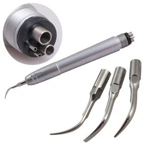 Igienista dentale scaler periodo aria ad ultrasuoni manipolo 4 fori M4 con 3 punte - Foto 1 di 11