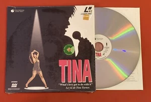TINA TURNER WHAT’S LOVE PAL VERSION FRANÇAISE BON ÉTAT LASER DISC LASERDISC - Photo 1/8