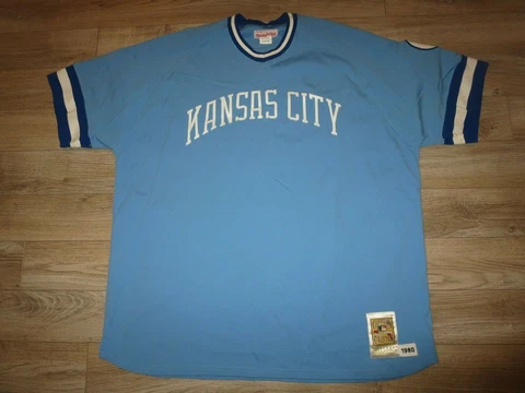 George Brett 1980 Kansas City Royals Mitchell & Ness MLB Jersey 4XL 4X mens Cover
