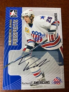 2005 In The Game Autograph Thomas Vanek Rookie Auto - Picture 1 of 2