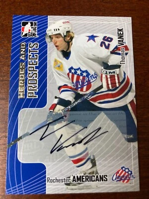 2005 In The Game Autograph Thomas Vanek Rookie Auto - Image 1 of 2