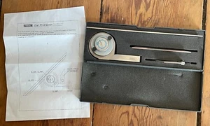 Fowler Complete Universal Dial Protractor 6" and 12" Blade Nice used Condition - Picture 1 of 6