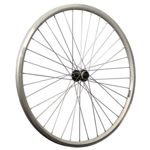 28 Zoll Vorderrad Ryde X-Plorer Hohlkammer Shimano HB-QC300 Nabe Disc CL silber - Bild 1 von 9
