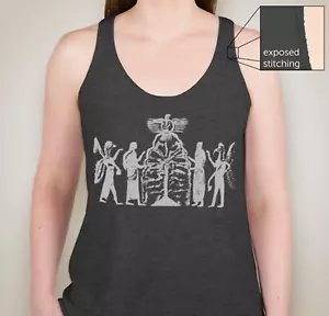 Anunnaki Tree Of Life Tri-Blend Racerback Tank Top - Bild 1 von 1