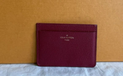 Louis Vuitton  Calfskin Jeanne Wallet Card Holder Insert Fuchsia - Image 1 of 4