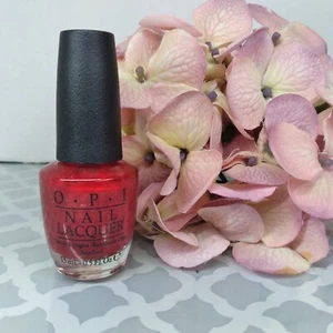 OPI Nail Lacquer NL G14 DANKE-SHINY RED 2012 German Collection Discounted Color - Picture 1 of 5
