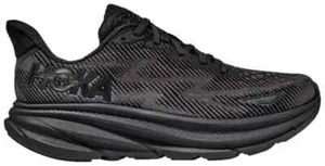 Hoka One One Clifton 9 Black/Black 1132210-BBLC Men's Size 13 2E Wide - Picture 1 of 8