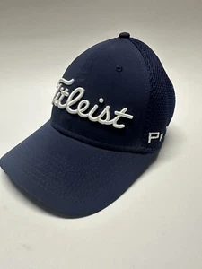 Titleist Footjoy Pro V1 Hat Cap New Era Small Medium Blue White Golf Hat Tour - Picture 1 of 7