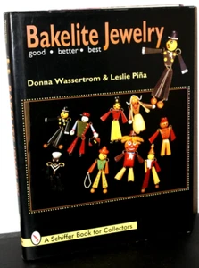 Bakelite Jewelry : Good Better Best by D. Wasserstrom & L. Pina 1997 Hardcover - Picture 1 of 12