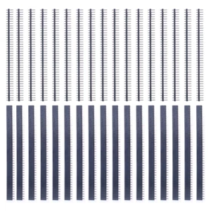 40 Stücke 2.54mm 40 Pin Header männlicher und weiblicher PCB stiftleisten Lochra - Bild 1 von 6