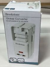 Brookstone Global Converter for Appliances up to 1600 Watts 110/220 In Box