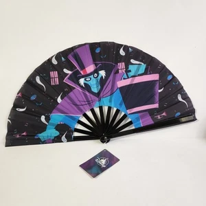 Disney Parks Haunted Mansion Hatbox Fantasma Negro Ventilador de Mano Sin Dije - Imagen 1 de 4