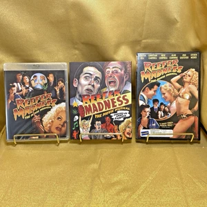 Reefer Madness The Movie Musical, Blu-ray Slipcover + Blockbuster DVD - Imagen 1 de 9