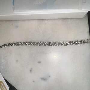 Vintage Sterling Silver Bracelet - Picture 1 of 4