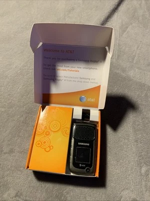 Samsung  SGH-A847 Rugby II Cellular Phone - Black - AT&T World Phone - Image 1 of 4