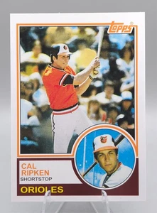 2011 Topps #60YOT-91 Cal Ripken Jr. 60 años de Topps 1983 diseño inserto Orioles - Imagen 1 de 2