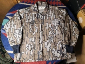 Vintage 90s Redhead Trebark Camo Jacket Mens Large Zip Up Hunting USA Fleece - Bild 1 von 6
