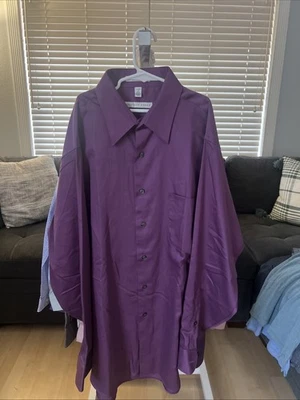 Camisa de vestir Geoffrey Beene para hombre grande 16 32/33 Foto 1 de 3