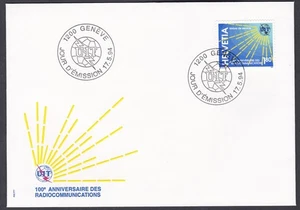 Switzerland FDC 1994 Michel UIT 15 - Centenary of Radio Communications - Picture 1 of 2
