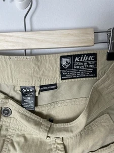 Pantalones Cortos Kuhl Para Hombres 36 Tostados Ligeros Aire Libre Senderismo Lona Algodón Nylon Golf - Imagen 1 de 5