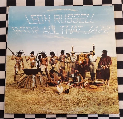 Stop All That Jazz LP by Leon Russell vinyl 1974 VG+ SR-2108 Shelter Foto 1 de 4