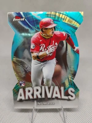 2024 Topps Finest Arrival Noelvi Marte #A-10 Rookie - Image 1 of 2