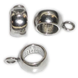 Bead sterling silver charm spacer Converter .925 x 1 Converters spacers - Picture 1 of 4