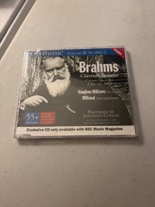 BRAHMS KLARINETTENSONATEN SECHS STUDIEN DUO KONZERTANT CD 1994 BBC MUSIK NEU VERSIEGELT - Bild 1 von 2
