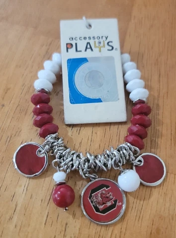 South Carolina Gamecocks Bracelet NEW Cover