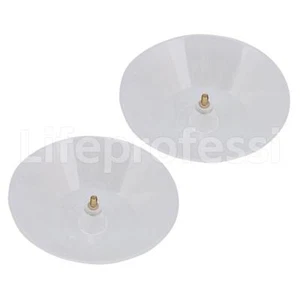 2Pcs Universal Range Hood Oil Collection Cup Transparent Large Round 4.5mm - Picture 1 of 5