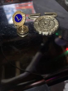 Vintage LIONS CLUB State Of Minnesota Lions International Pin Set - Bild 1 von 4