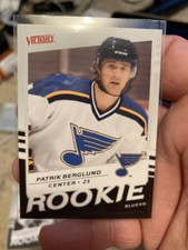 2008-09 Upper Deck Victory Patrik Berglund #322 Rookie RC St. Louis Blues