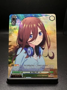Weiss Schwarz: Quintessential Quintuplets- Miku Nakano IGP 5HY/WE43-11 - Picture 1 of 1