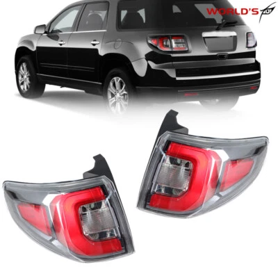 Tail Lights Brake Lamp For 2013-2016 GMC Acadia LED Clear Rear Left+Right Side - Image 1 of 4