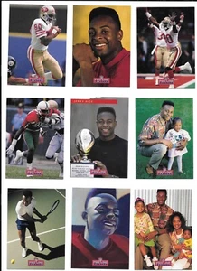 Jerry Rice 1992 Proline Mobile (9) Card Promo Set (lot of 100 Sets) - Picture 1 of 2