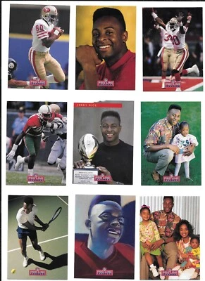 Jerry Rice 1992 Proline Mobile (9) Card Promo Set (lot of 100 Sets) - Image 1 of 2