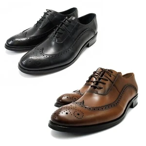 Scarpe Oxford Genova da uomo in pelle a coda di rondine di Hakki - Foto 1 di 21