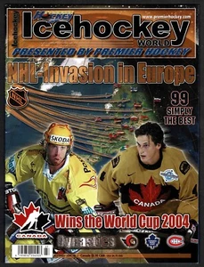 2004 revista Icehockey World, Crosby, tributo a Gretzky, póster C/F del equipo de Canadá... - Imagen 1 de 6