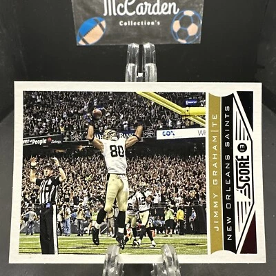 2013 Score Jimmy Graham #135 New Orleans Saints Foto 1 de 2