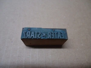 Eater & Starz Quality Cars Mazda YORK PA printing press plate block - Picture 1 of 1