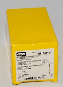 Hubbell Twist-Lock Industrial, Male Plug, 20A 125V, 2-Pole 3-Wire (HBL2311ST) - Picture 1 of 3