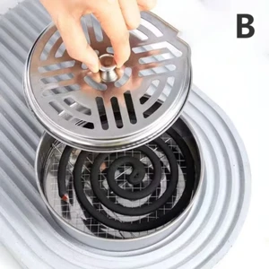 Plateau À Bobine De Moustique, Support Portable, Support Anti-Insectes D'Hôtel A - Afbeelding 1 van 14